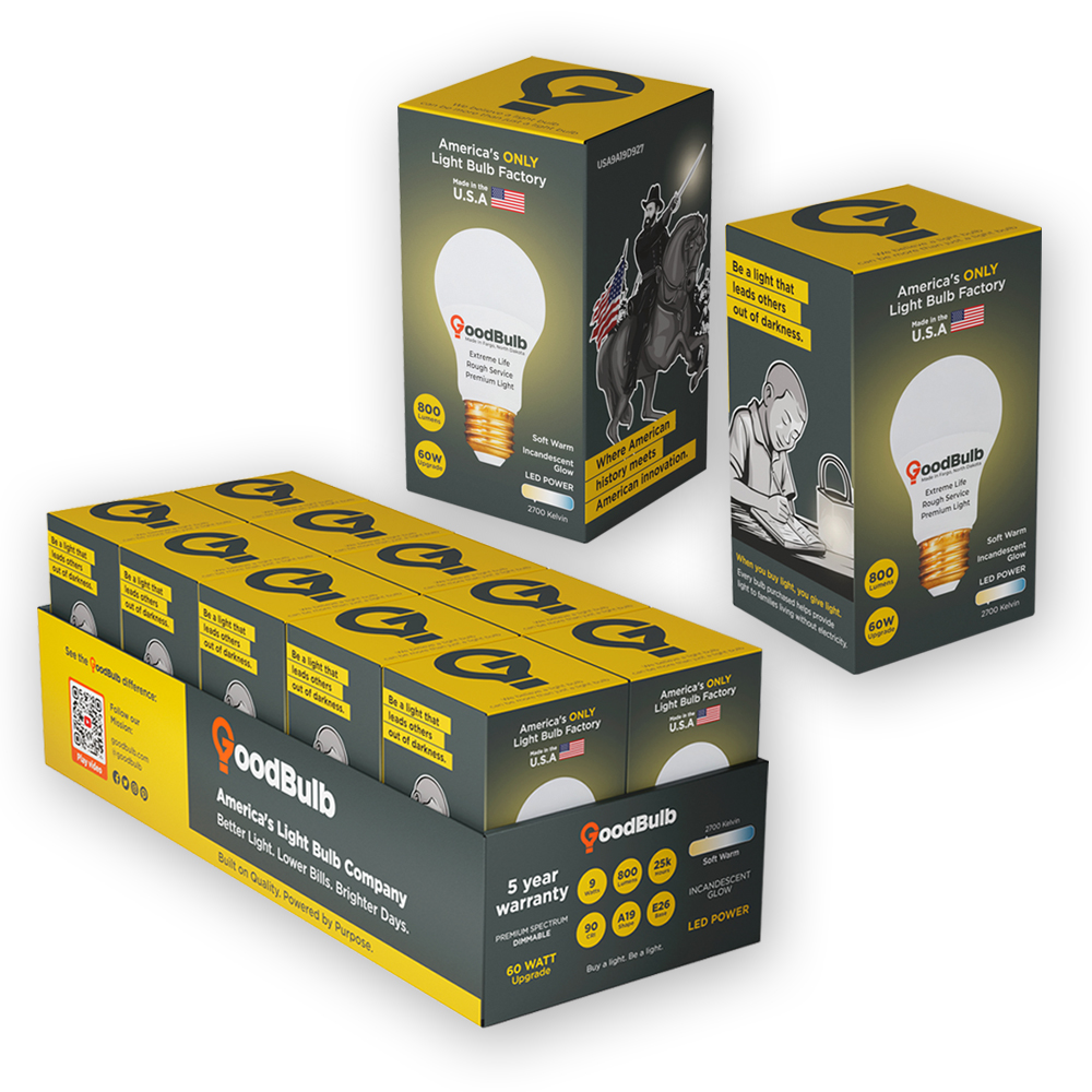 25,000 Hours, 90+ CRI, Dimmable