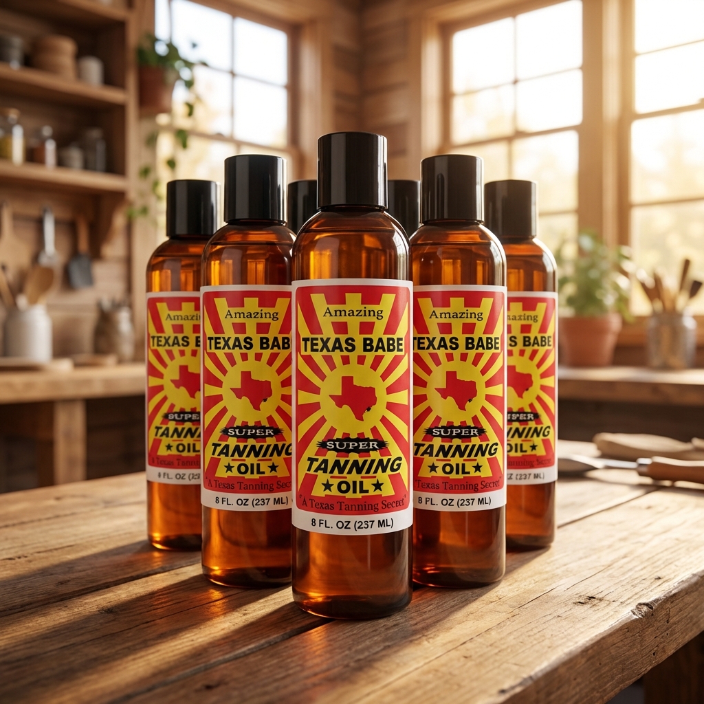 Texas Babe is a natural tanning and body oil line made in Rockport, Texas using healthy oils and no mineral oil. Better-for-you sun care inspired by the Texas coast.