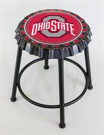 Ohio State Metal Stool