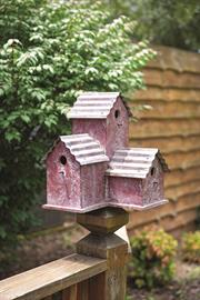Multi-Level Crimson Roost Birdhouse