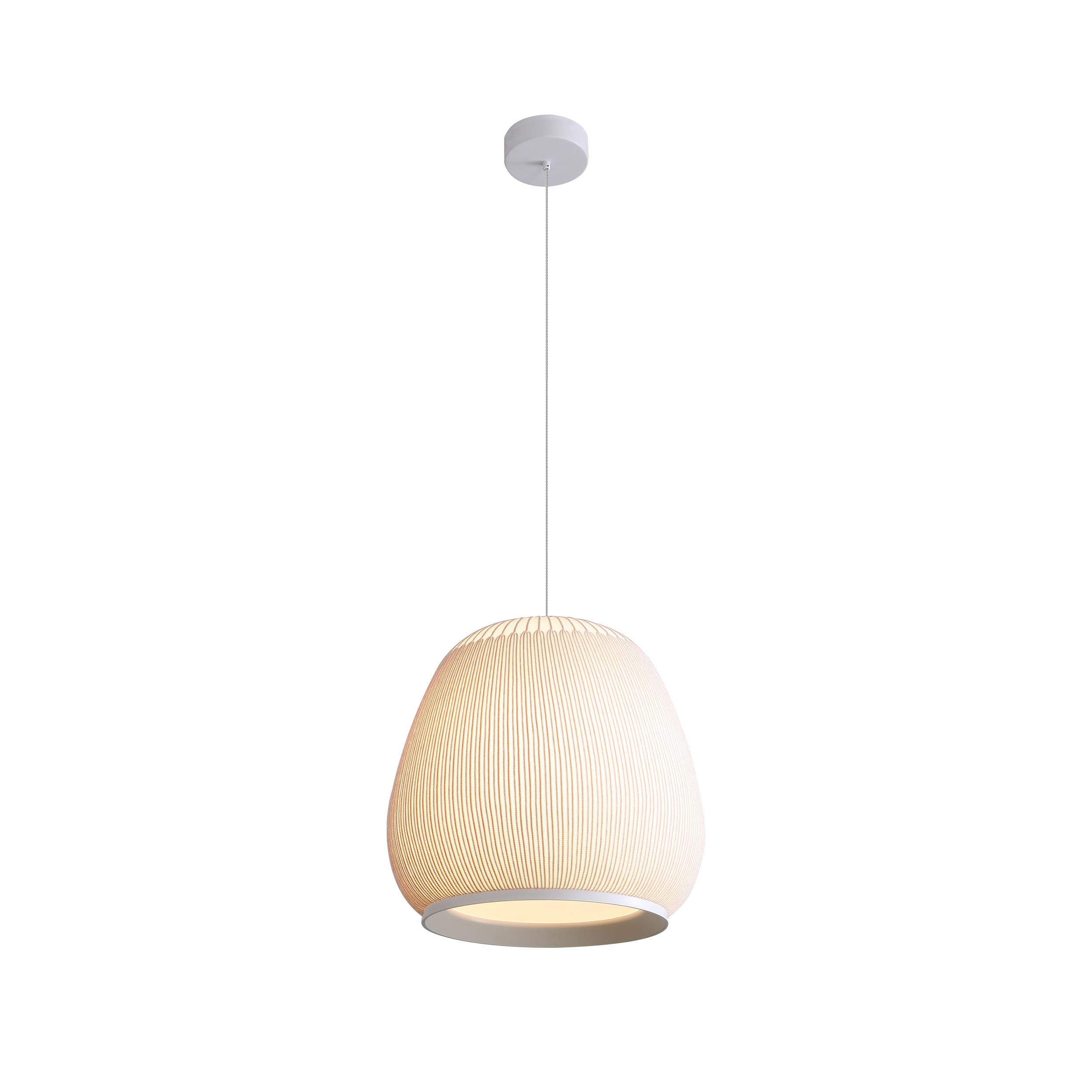 Tela 17" Pendant - Sand Yellow
