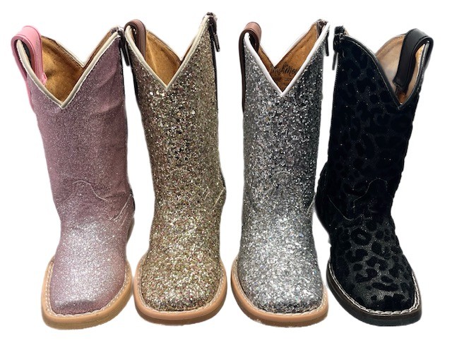Glitter Cowboy Boots