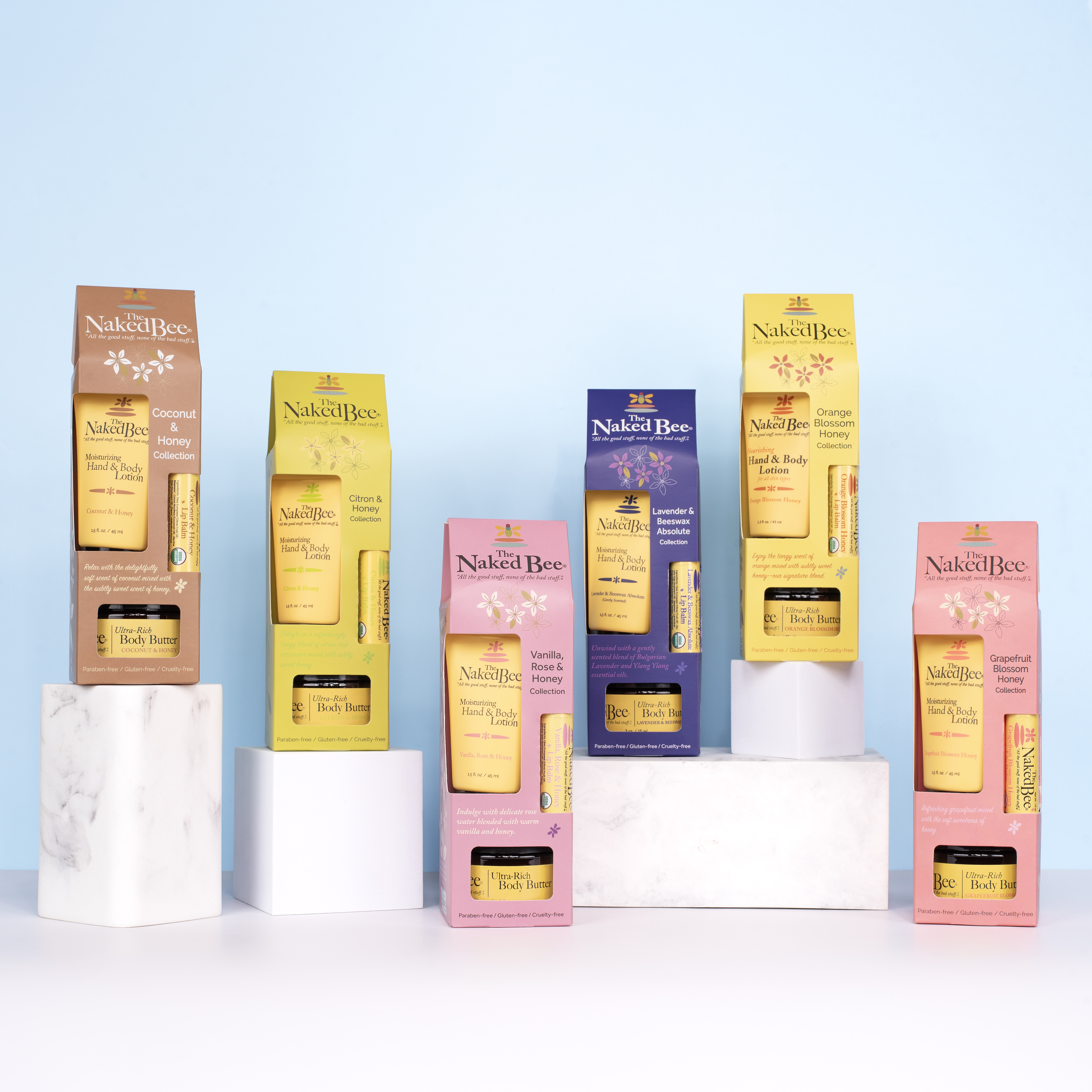 Our most popular gift set available in 6 fragrances and available all year around!