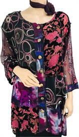 5562HC Mauve/Multi