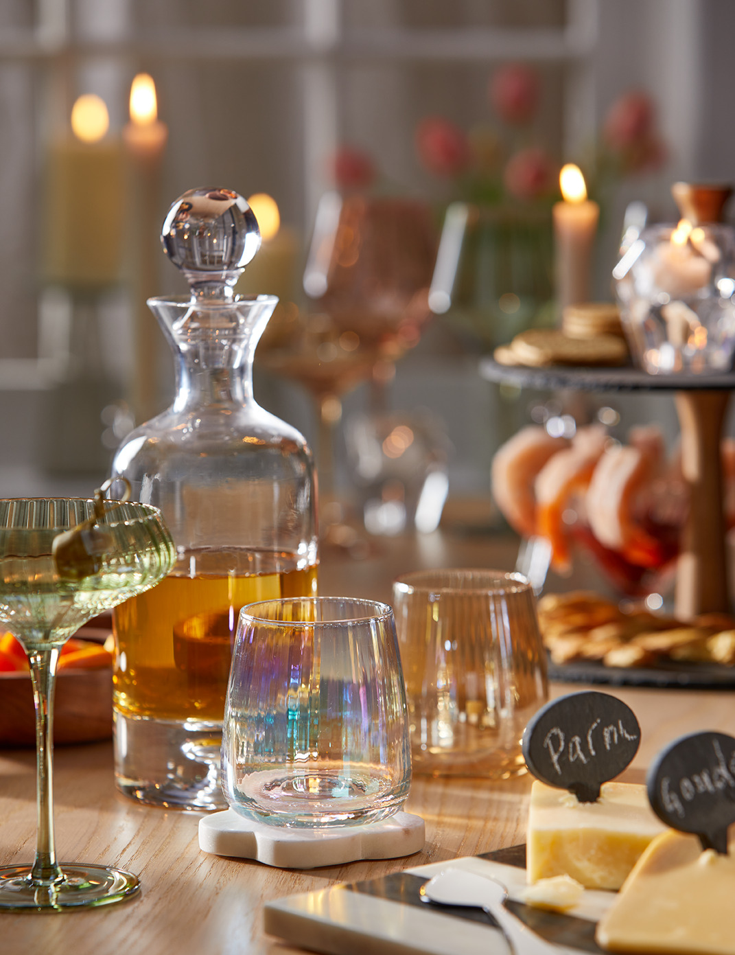 glassware and entertaining