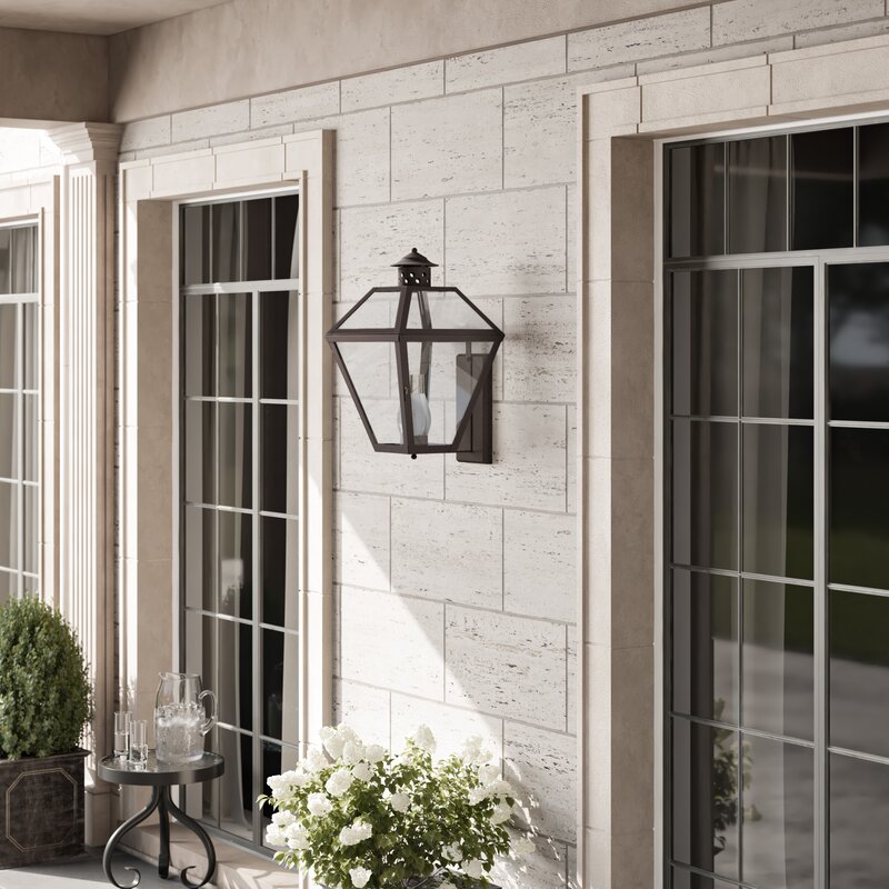 Broad Street  Copper Lantern with brass internals 