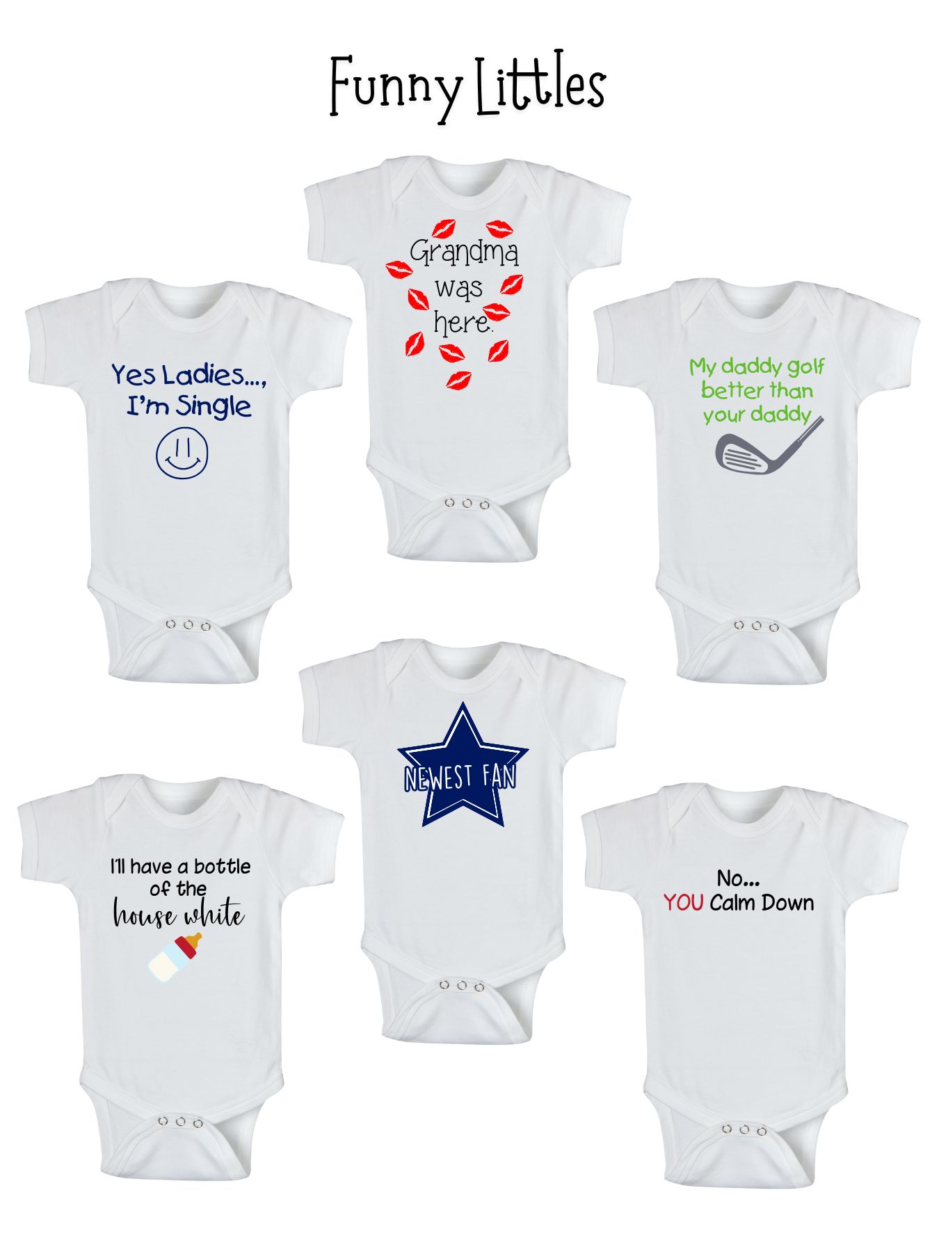 Any Custom Printed Onesies 