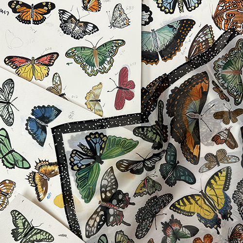 Butterfly Shorty Scarf