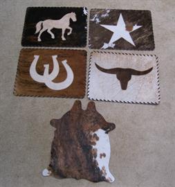Cowhide Placemats