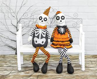 Hocus Pocus Skeleton Dangle Leg 2 Asst.