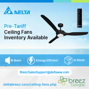 Pre-Tariff Ceiling Fans Available