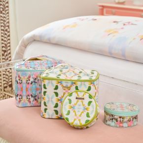 Colorful little luxuries from jewelry cases to picture frames that make gifting joyful and effortless.