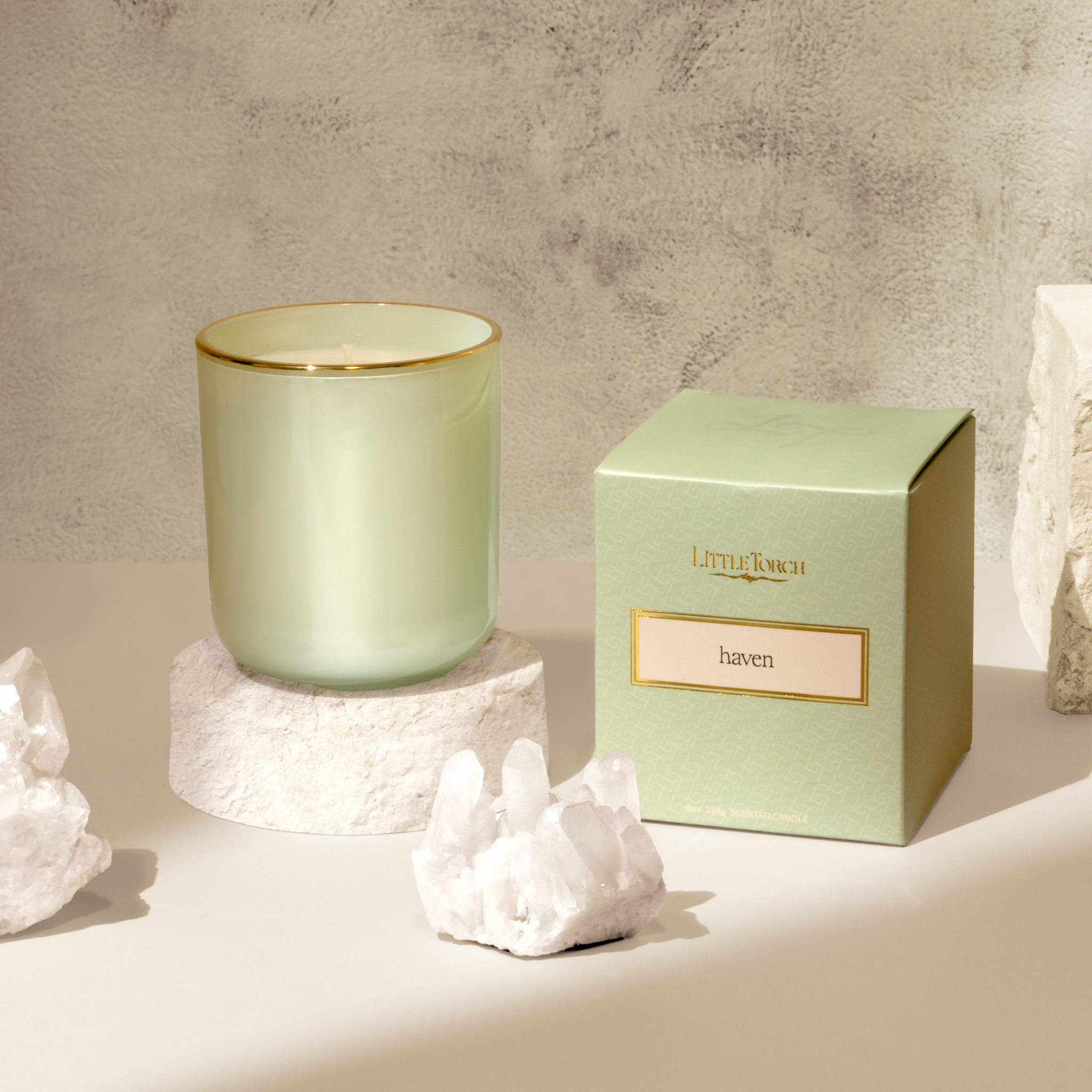 Haven is a fresh, green fragrance, offering an escape to a peaceful sunlit meadow where the soul finds solace.