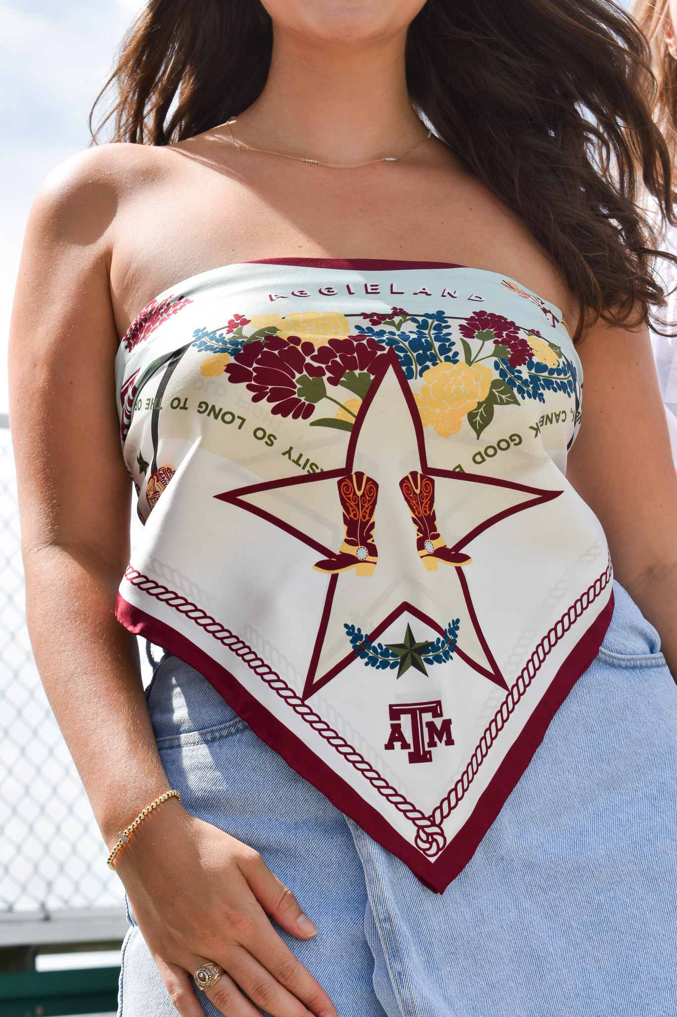 Collegiate Saturday Silks Scarf