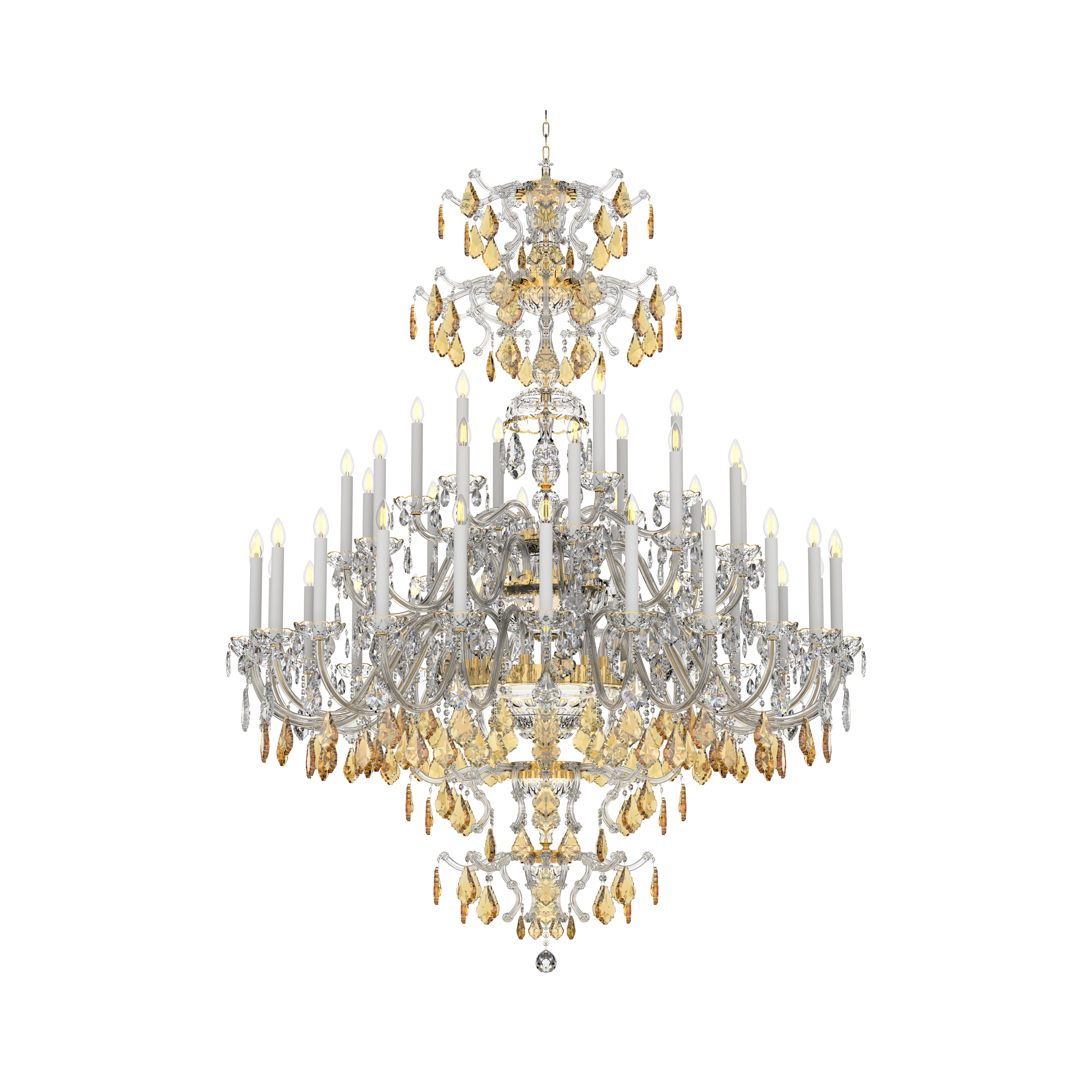  L 117/40/04-2/DB T4B zl amber pb  Diameter: 150 cm  Height: 200 cm  Numberofbulbs: 40