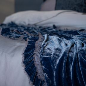 The calming effects of our newest colorway, Tahoe Blue, make for elegant and serene decorative accents for every room and every space. 