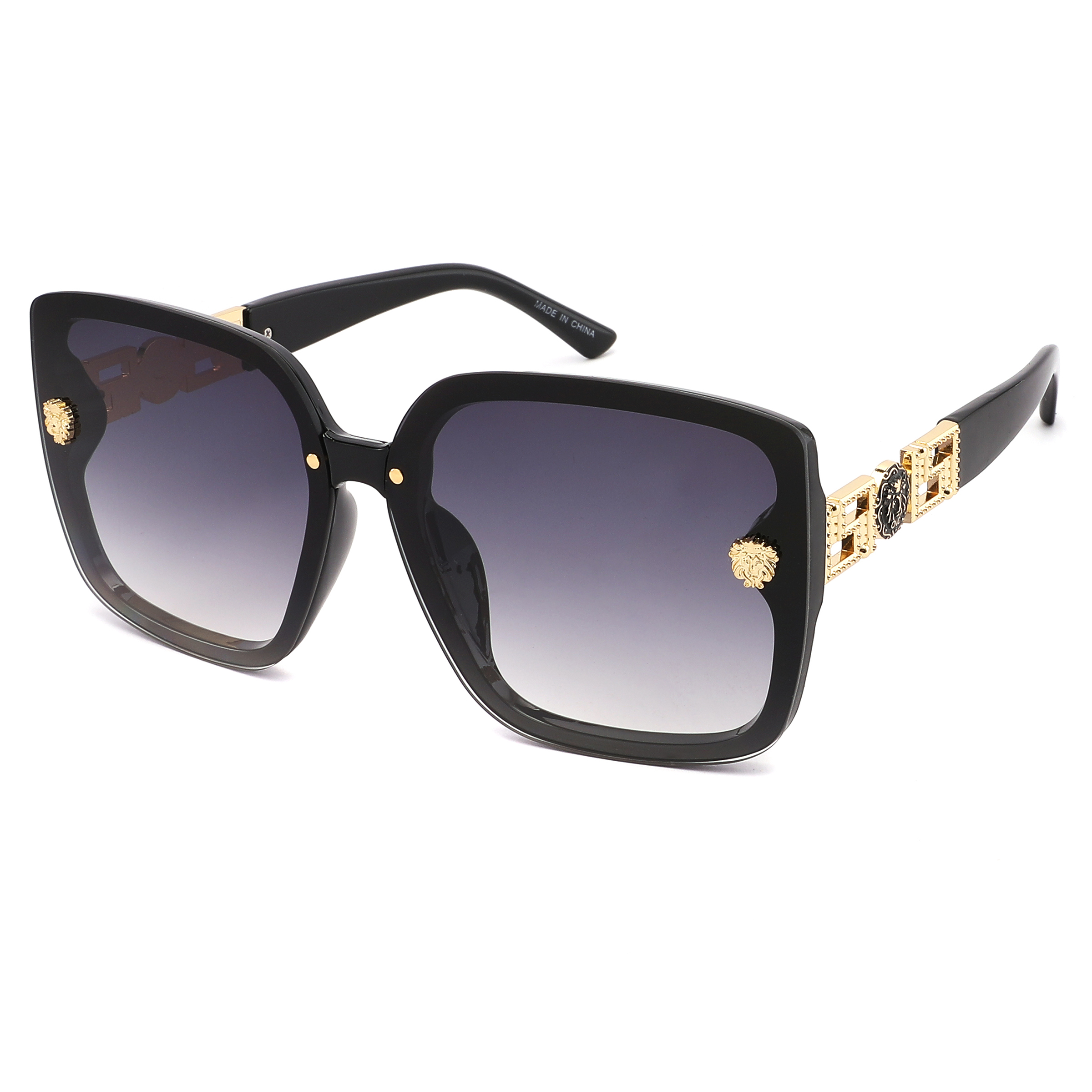 Large square frame sunglasses