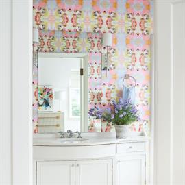 From bold patterns to soft, layered color, our fabric and wallpaper collections mix beautifully and bring personality to any room.