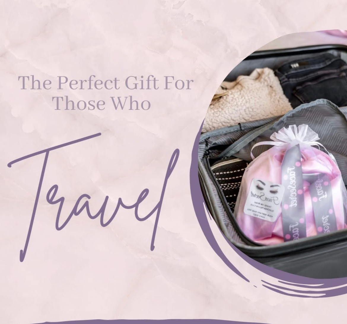 FaceSecret Travel Pillowcase Patented logo