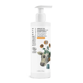 Inspired by India and Ayurveda, this lightweight organic face & body lotion nourishes and comforts sensitive baby, kid, and adult skin with non-greasy hydration and a soft, easily absorbed finish.