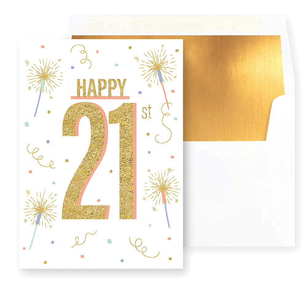 Deluxe letterpress for all major Birthdays