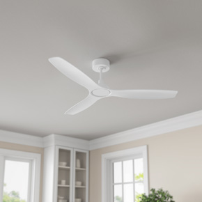 Experience modern elegance and reliable performance with our Cirova 52" Ceiling Fan, perfect for covered outdoor areas or indoor spaces.