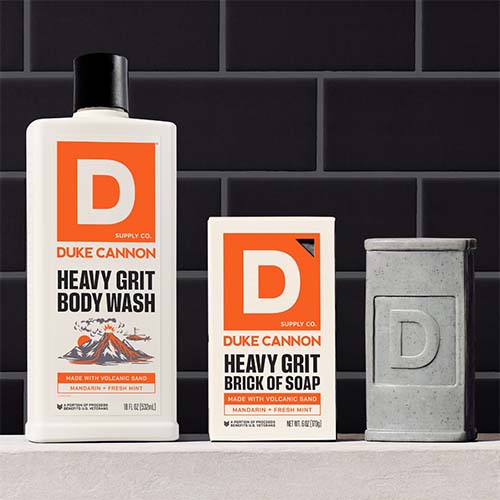 Duke Cannon Supply Co. makes superior-quality grooming goods that meet the high standards of hard-working men. 