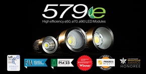 Developed by Modular International in response to the needs of lighting professionals seeking an energy efficient lighting product that can achieve high delivered lumen levels at lower wattages.