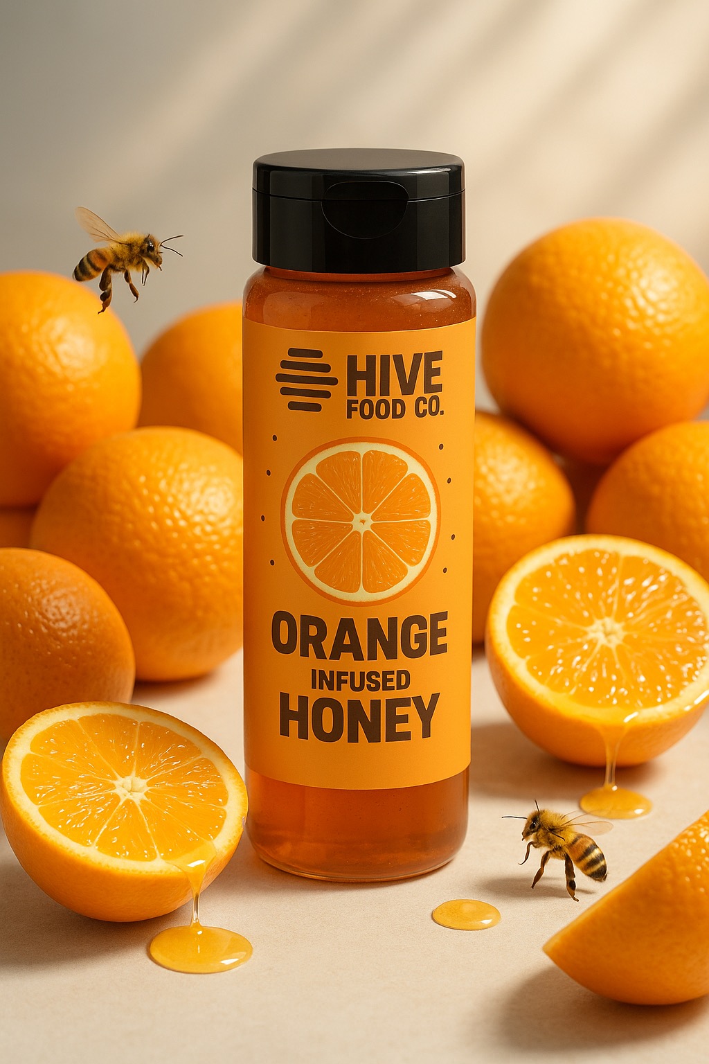 Orange Infused Honey