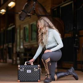 TuffRider Aluminium Diamond Grooming Box