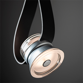 SNAPS Single LED 45º Pendant w/Metal Cone