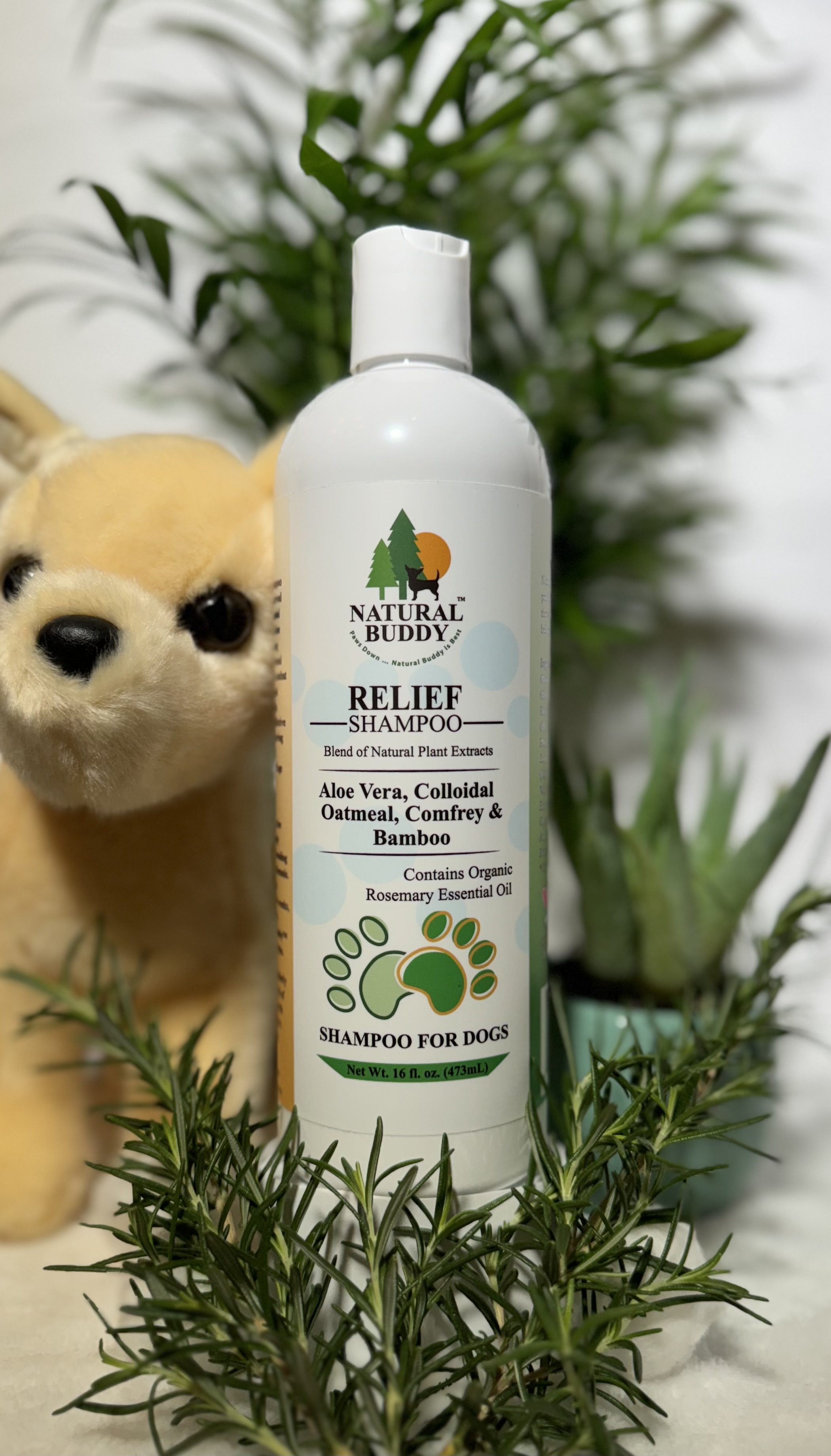 Itch control shampoo