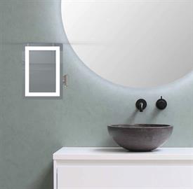 Contemporary Rectangular LED Lighted Makeup Mirror