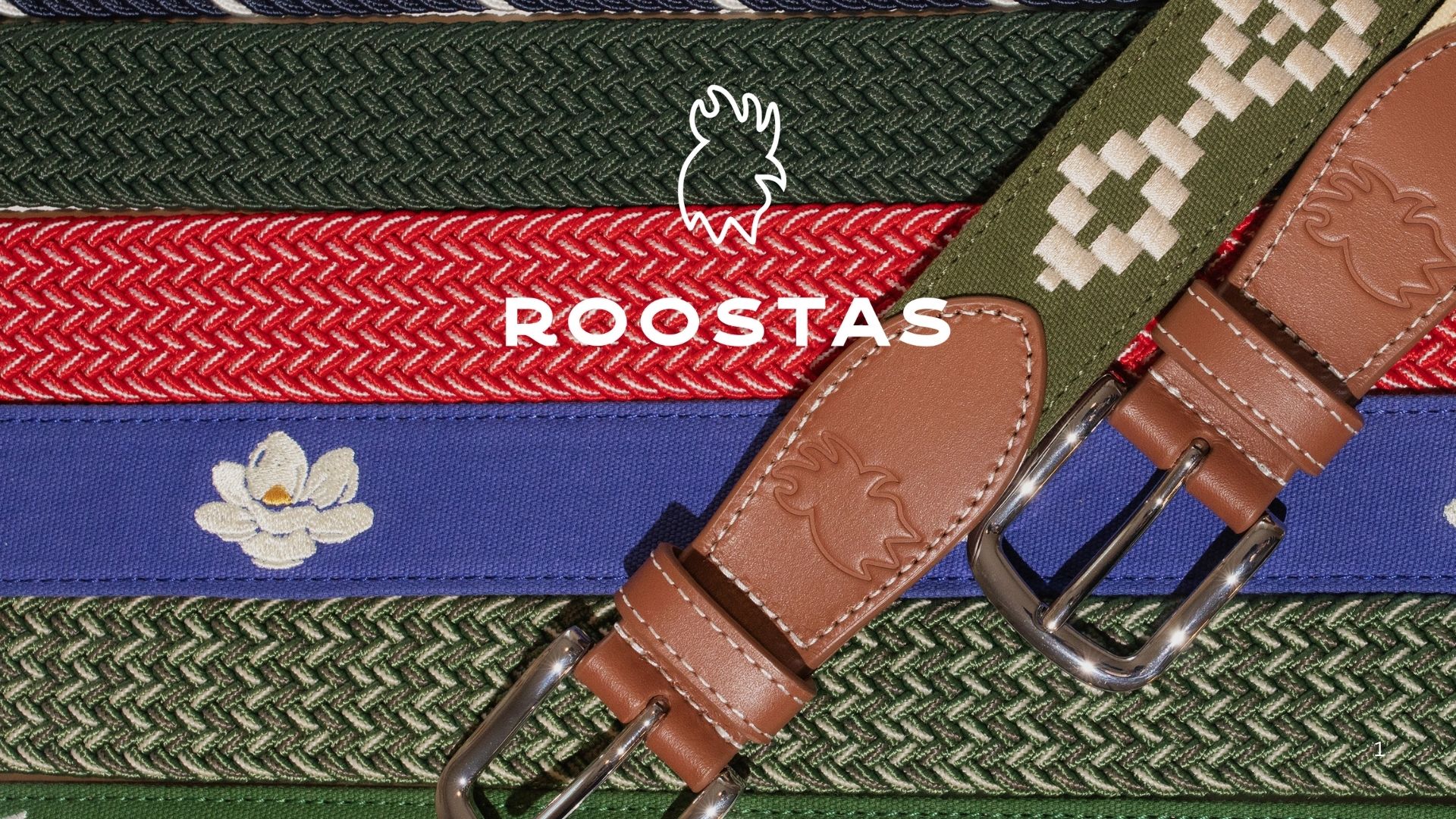 Stretch & Embroidered Belt Options