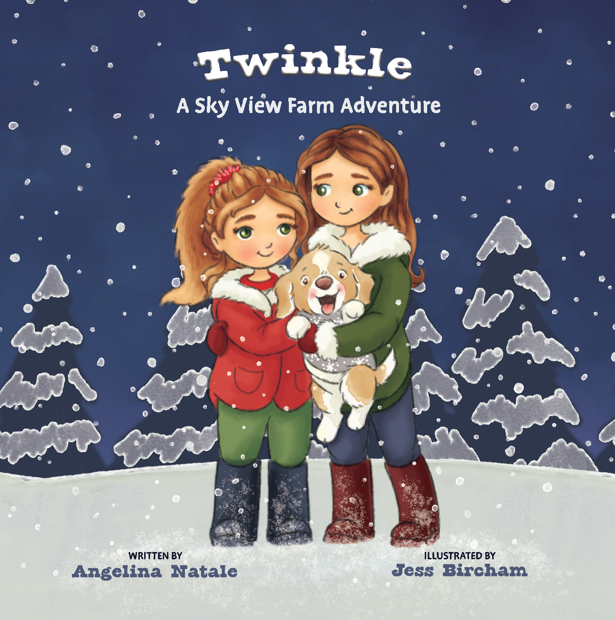 Picture Book-Holiday story with a word game