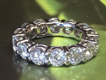 Diamond eternity band
