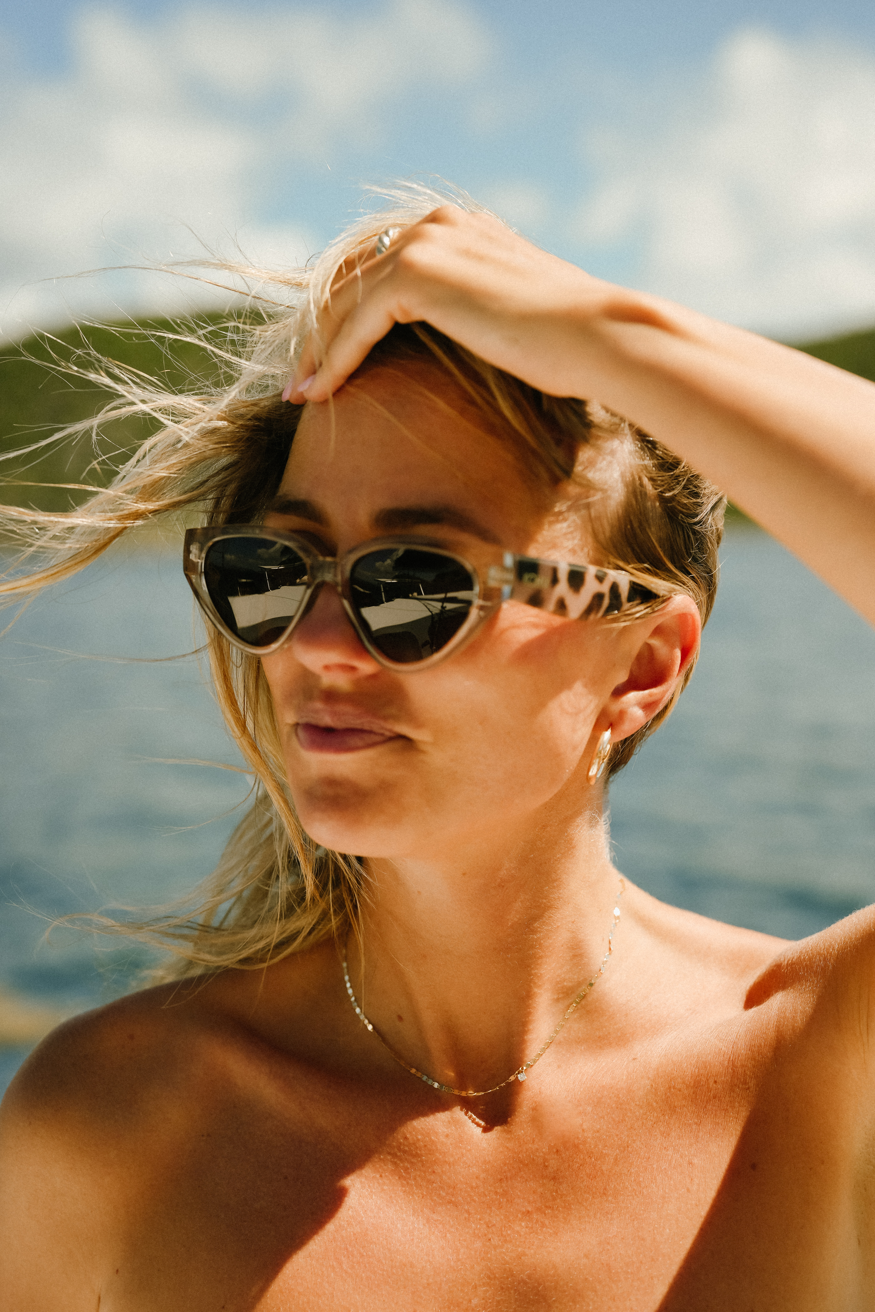 Polarized lenses with +UV400 sun protection 