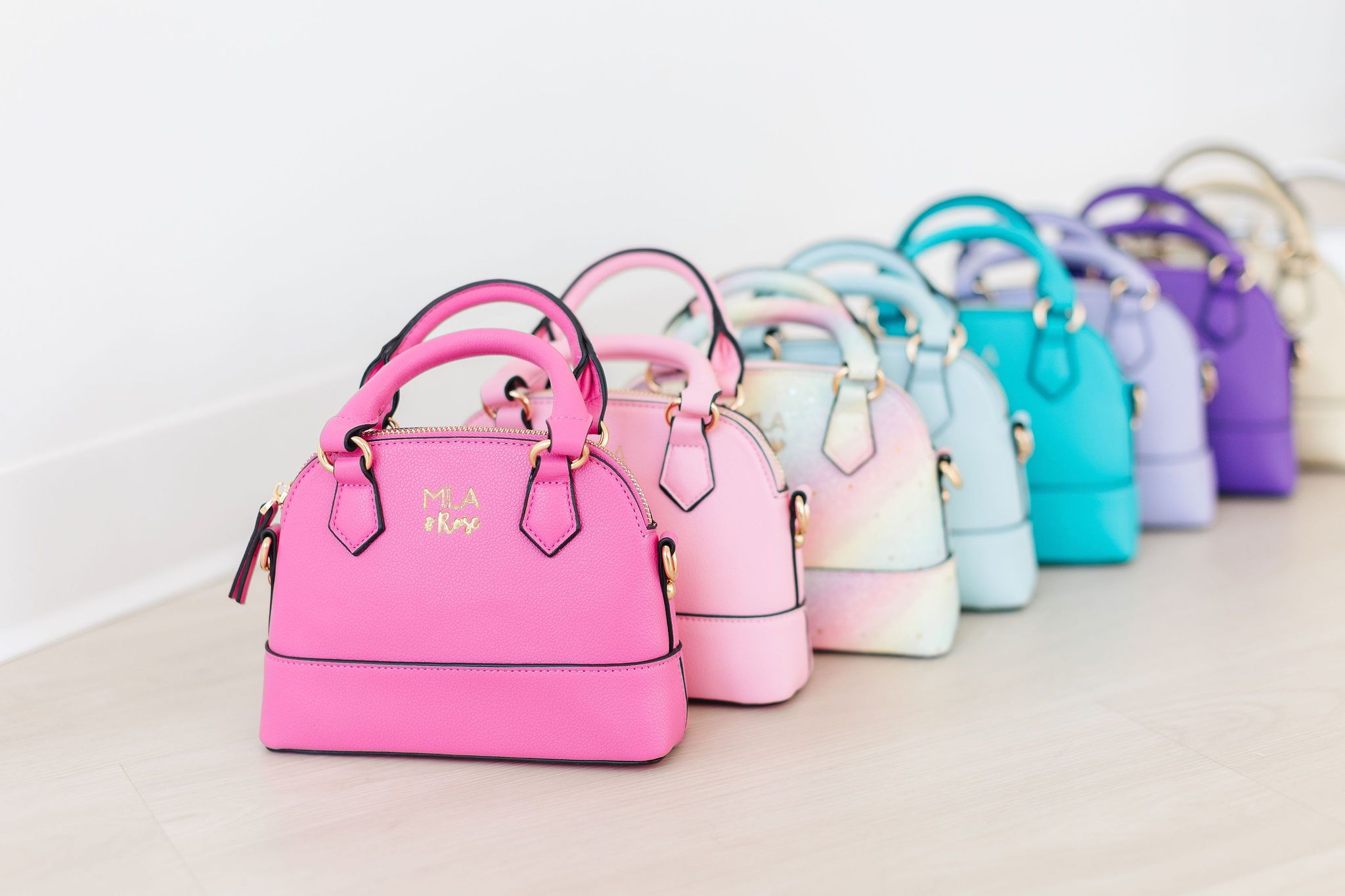 Because every little girl needs a purse! Also includes a cross body strap