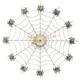 Spooky Spider Wall Clock