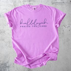 Neon Violet with Navy graphic