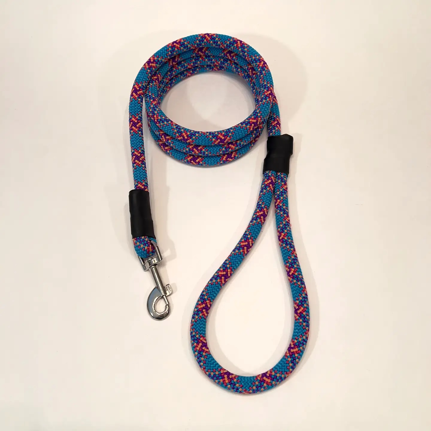 Dog leash made from retired climbing rope