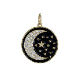14K Diamond enamel Jewelry