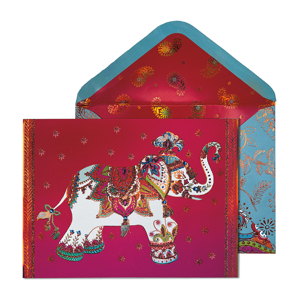Decorative Elephant - enhanced envelopes