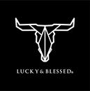 LUCKY & BLESSED  logo