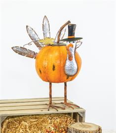 Metal Feather Turkey Tabletop