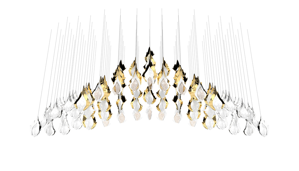 FLAME 5 Color: All finishes Length: 2000 mm (78,74 in) Width: 700 mm (27,56 in) Height: 920 mm (36,22 in) Weight: 43 Kg Light source: 12 x GU10