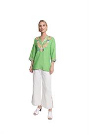 La Rose Vintage Embroidery Top