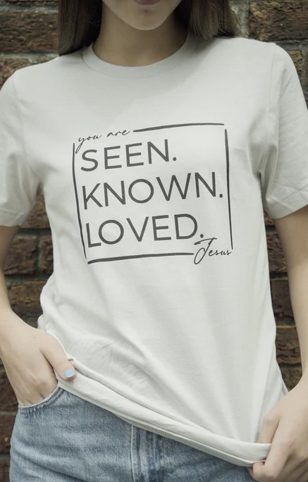SKL SS Tee silver w/ black text