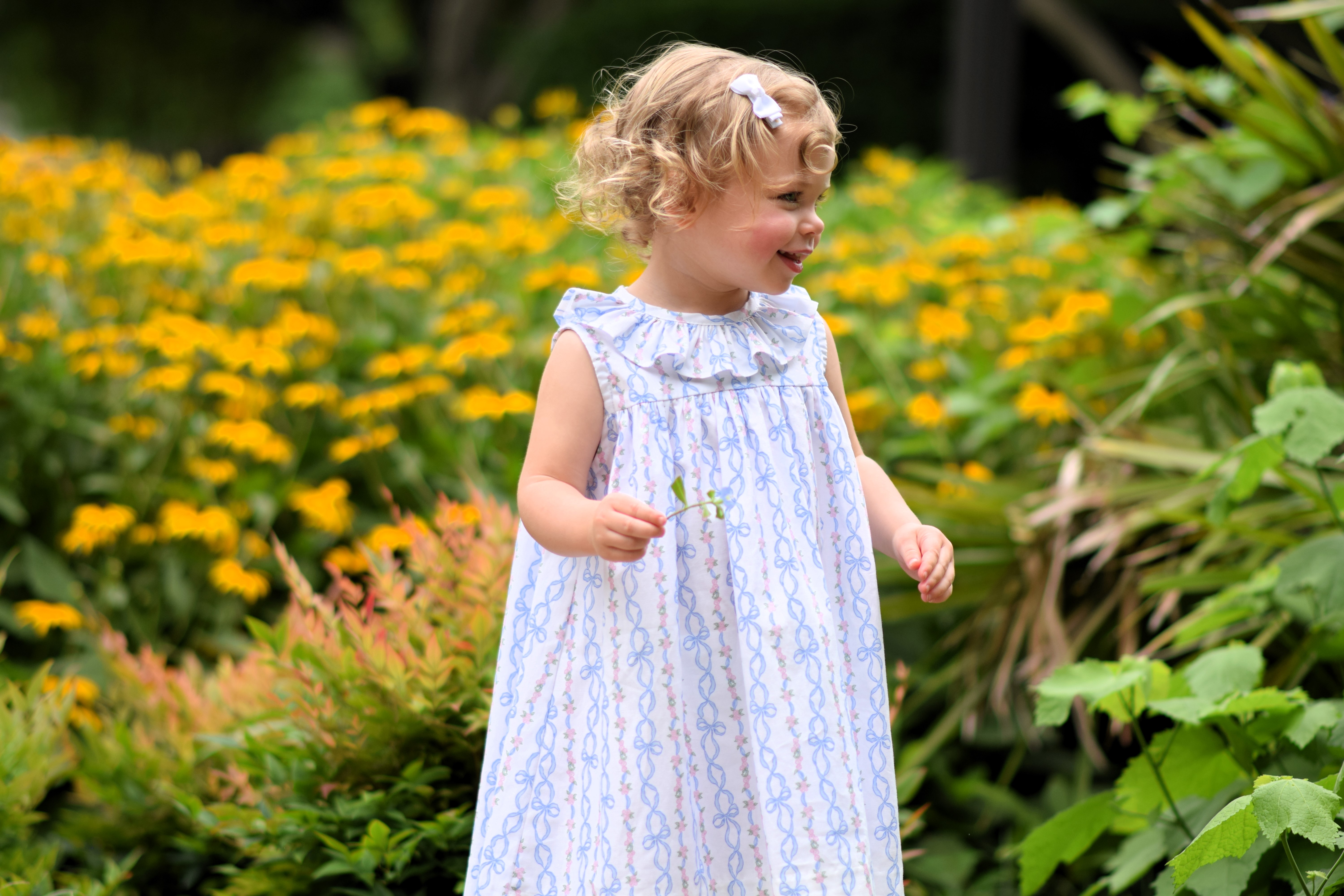 CUSTOM SPRING PRINT FLOAT DRESS