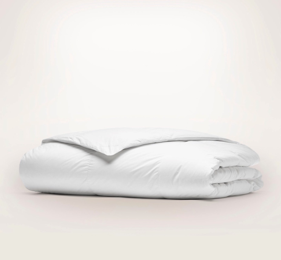 Designed in three weights for your perfect sleep temperature, this down insert features ethically sourced fill, a breathable shell, and bafflebox stitching to keep it fluffy and in place.